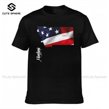 Classic American Flag T-Shirt - Liberty Essentials Apparel