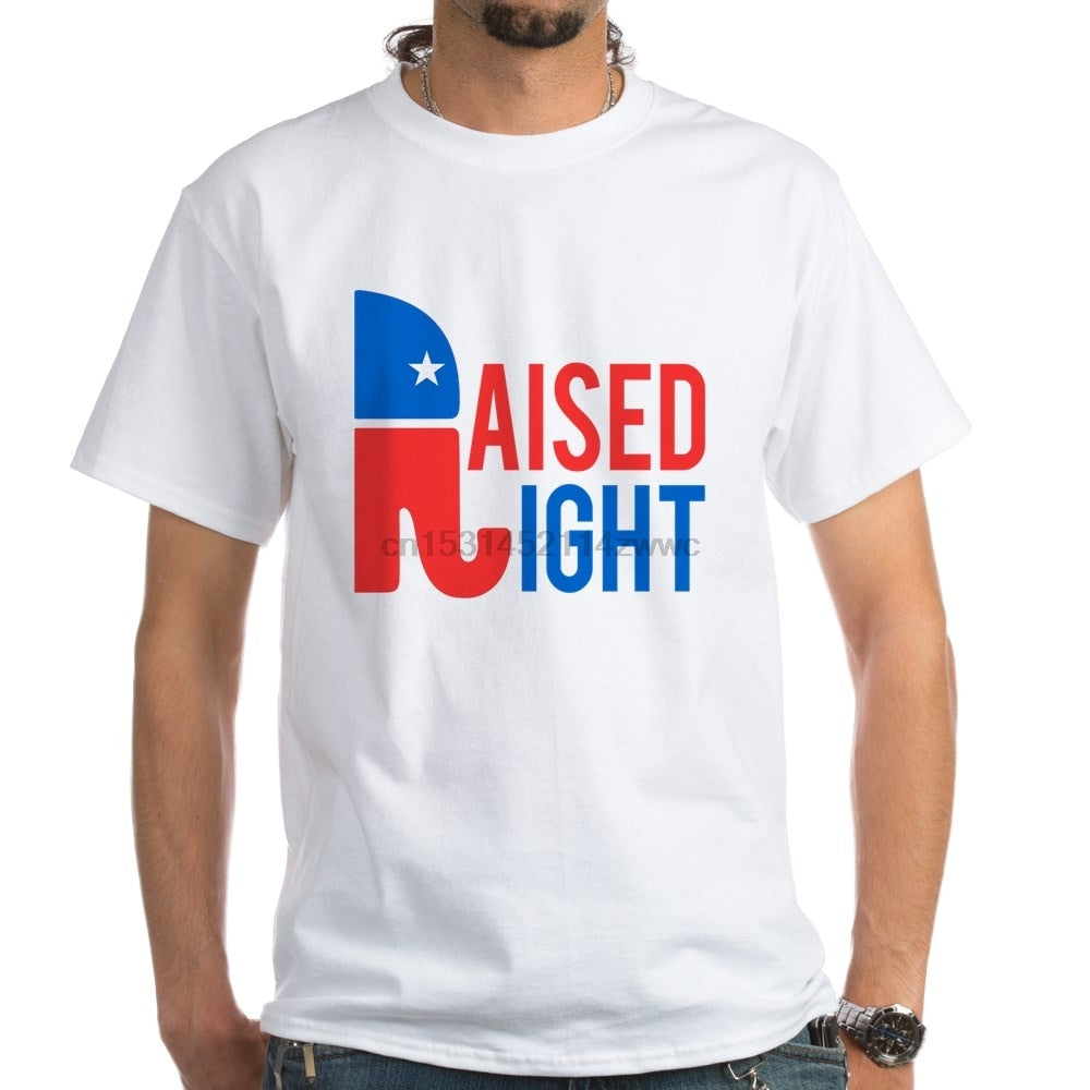 Raised Right Conservative T-Shirt - Liberty Essentials Apparel