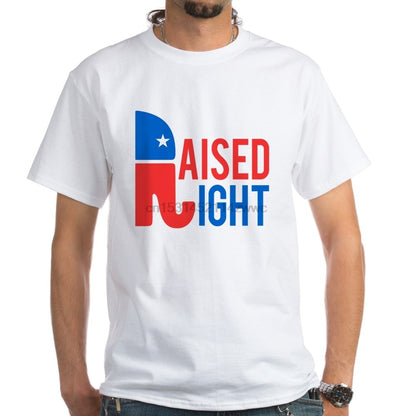 Raised Right Conservative T-Shirt - Liberty Essentials Apparel