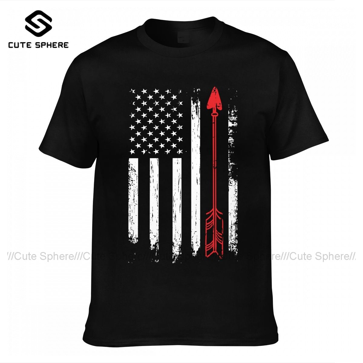 Classic American Flag T-Shirt - Liberty Essentials Apparel