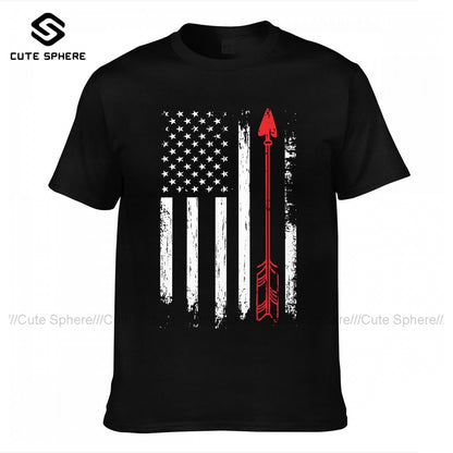 Classic American Flag T-Shirt - Liberty Essentials Apparel