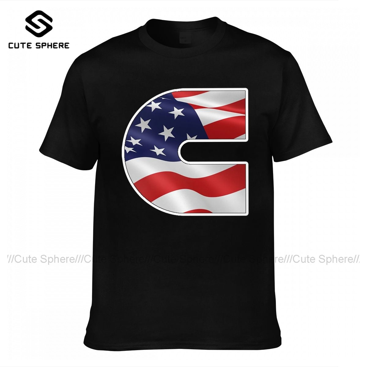 Classic American Flag T-Shirt - Liberty Essentials Apparel