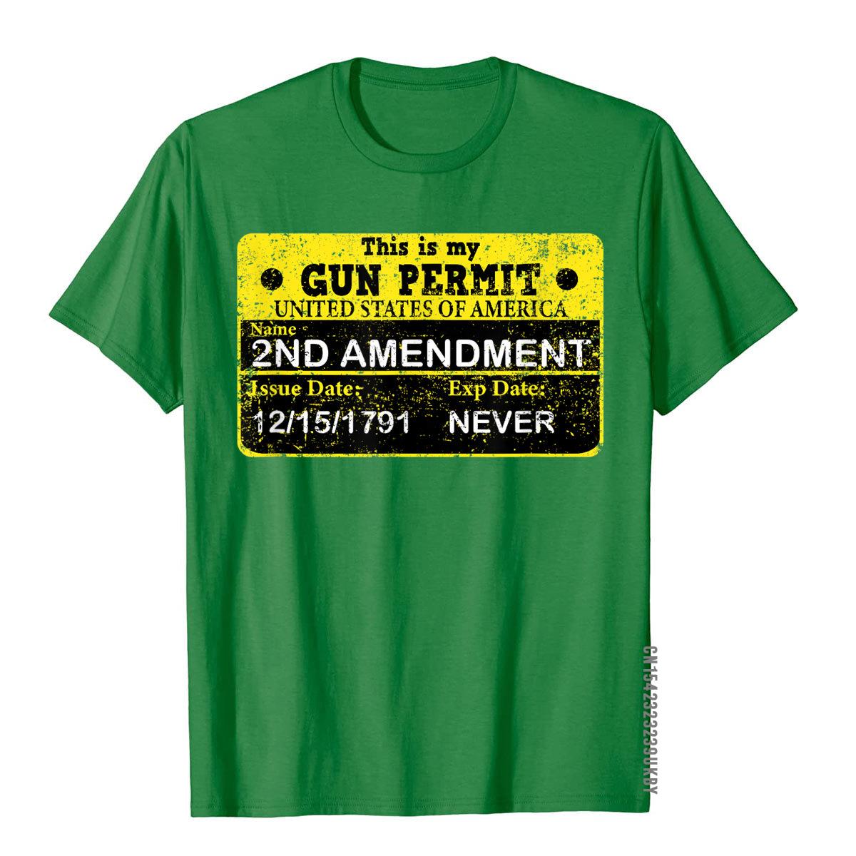 The 2A Is My Gun Permit Proud American Pro 2nd Amendment T-Shirt - Liberty Essentials Apparel