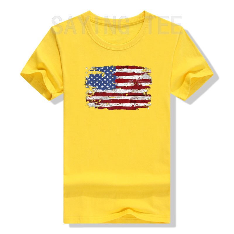 United States of America Flag Classic Patriotic T-Shirt - Liberty Essentials Apparel