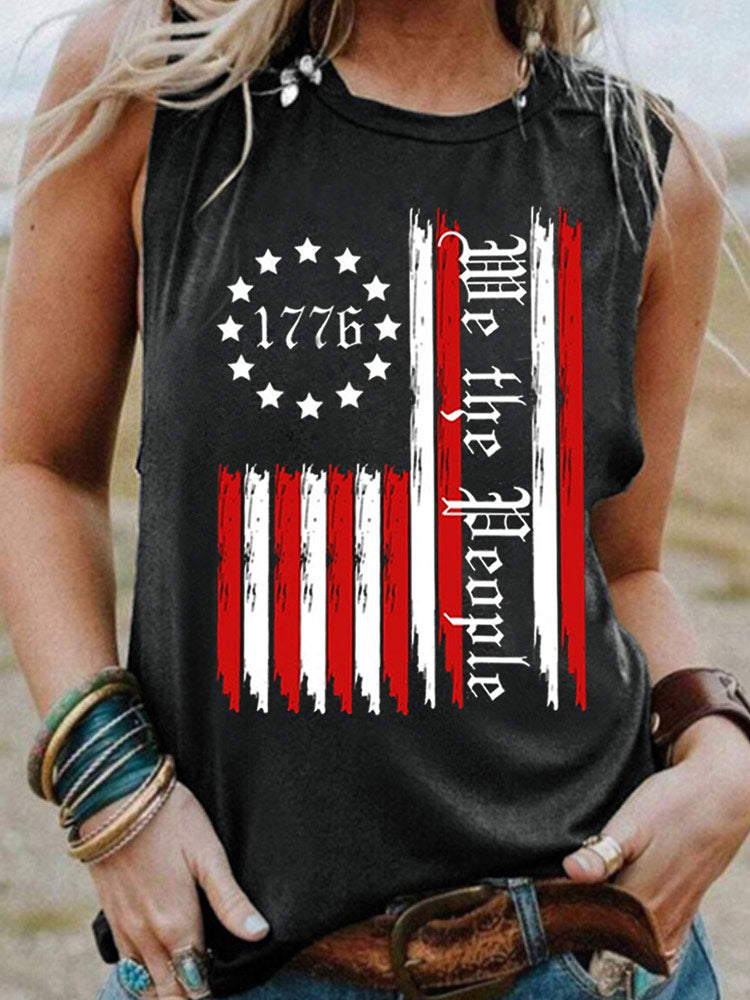 We the People Graphic Tank Top - Liberty Essentials Apparel