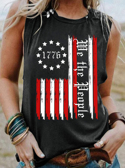 We the People Graphic Tank Top - Liberty Essentials Apparel