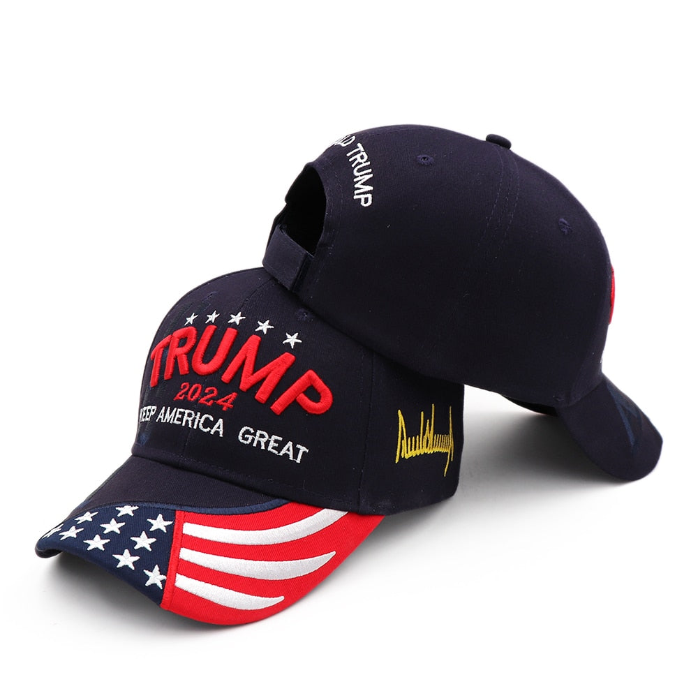 Trump 2024 MAGA Mesh Cap - Liberty Essentials Apparel