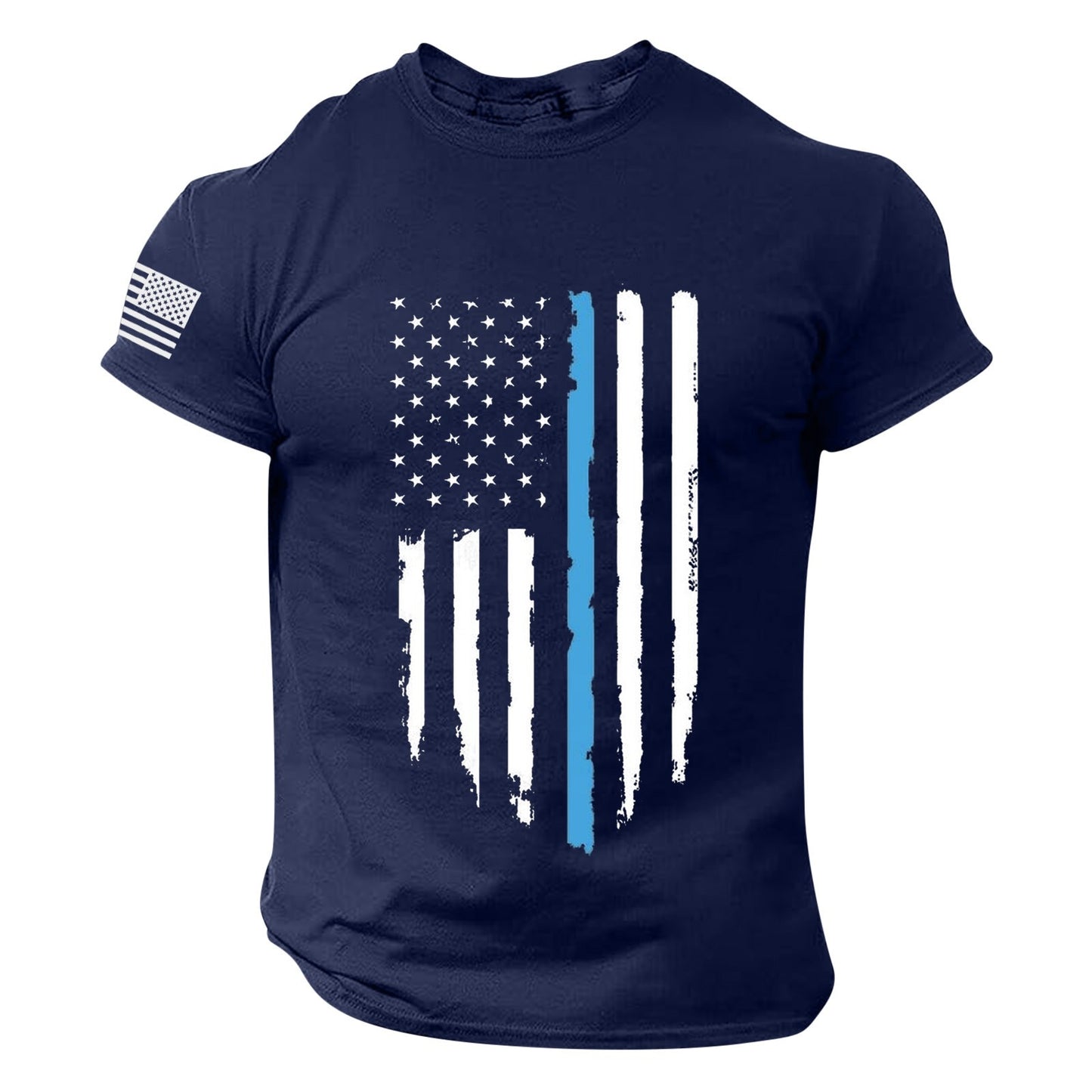 American Flag Casual T-Shirt - Liberty Essentials Apparel