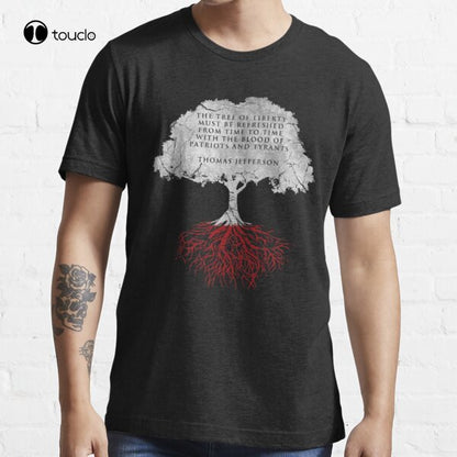 Tree Of Liberty T-Shirt - Liberty Essentials Apparel