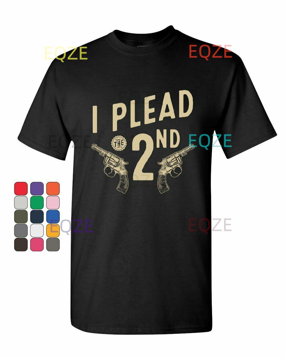 I Plead the 2nd Amendment T-Shirt Gun Rights - Liberty Essentials Apparel