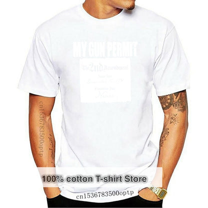 My Gun Permit is the Second Amendment T-shirt - Liberty Essentials Apparel