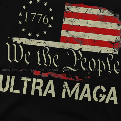 1776 We the People Flag T-Shirt: Pure Cotton Men's Fashion - Liberty Essentials Apparel