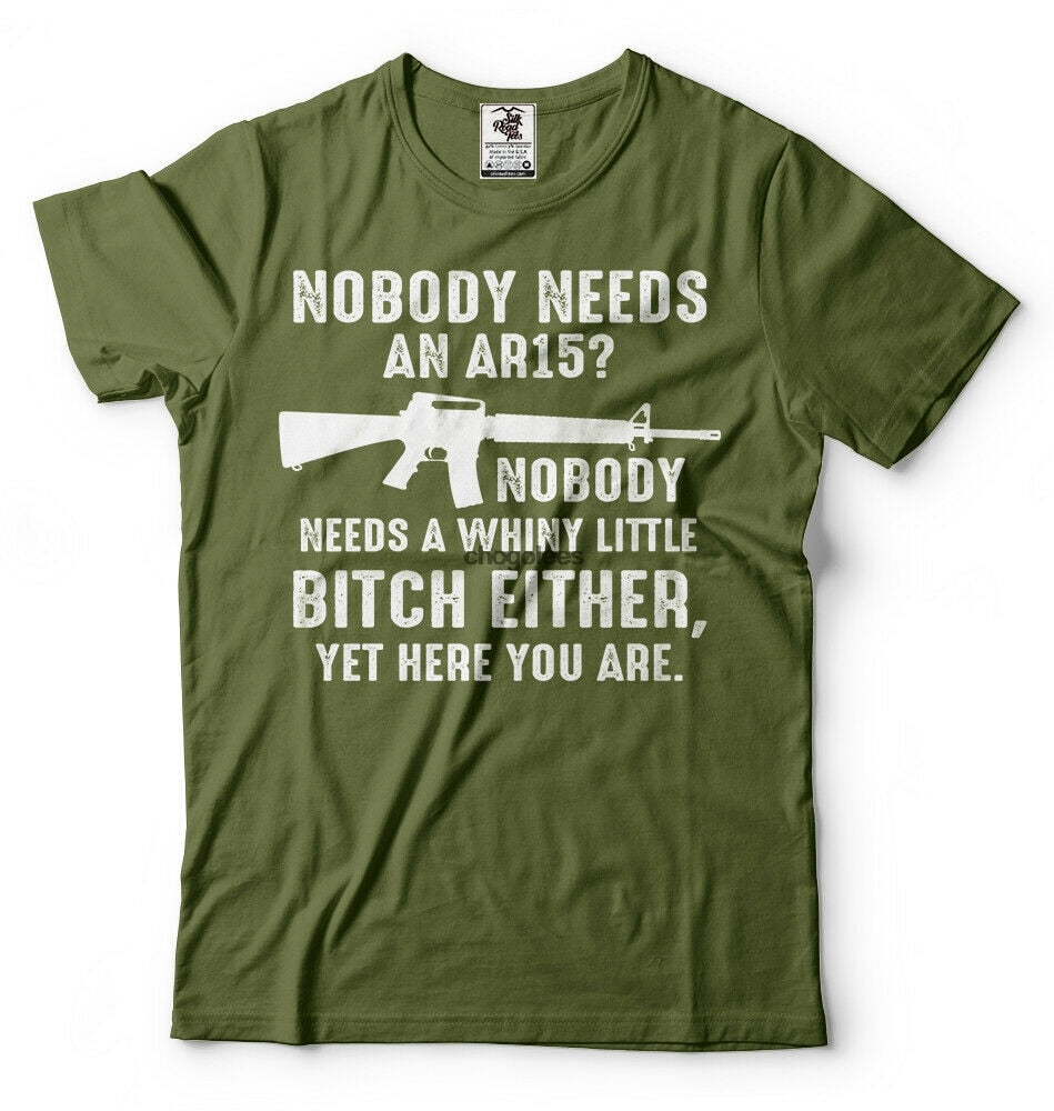 2nd Amendment Tee for Ar15 Gun Enthusiasts" - Liberty Essentials Apparel