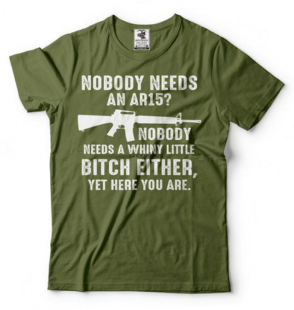 2nd Amendment Tee for Ar15 Gun Enthusiasts" - Liberty Essentials Apparel