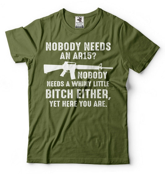 2nd Amendment Tee for Ar15 Gun Enthusiasts" - Liberty Essentials Apparel