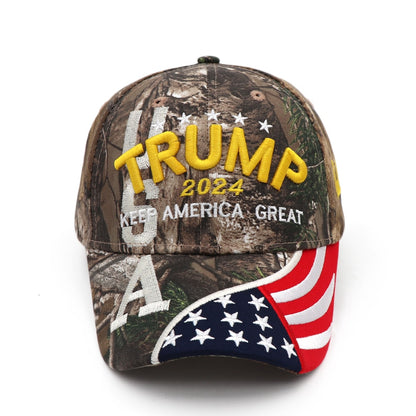 Trump 2024 MAGA Mesh Cap - Liberty Essentials Apparel