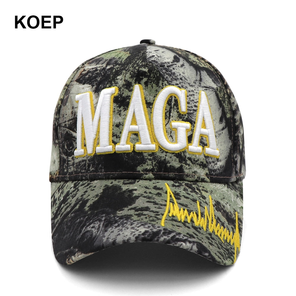 Donald Trump 2024 Signature Snapback - Baseball Cap with 3D Embroidery (MAGA) - Liberty Essentials Apparel