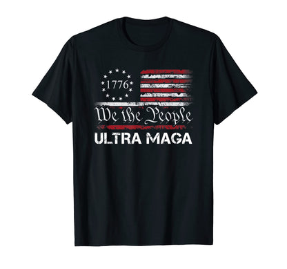 Sons of Trump MAGA Chapter - Ultra Maga Proud Pro-Trump 2024 Election T-Shirt - Liberty Essentials Apparel