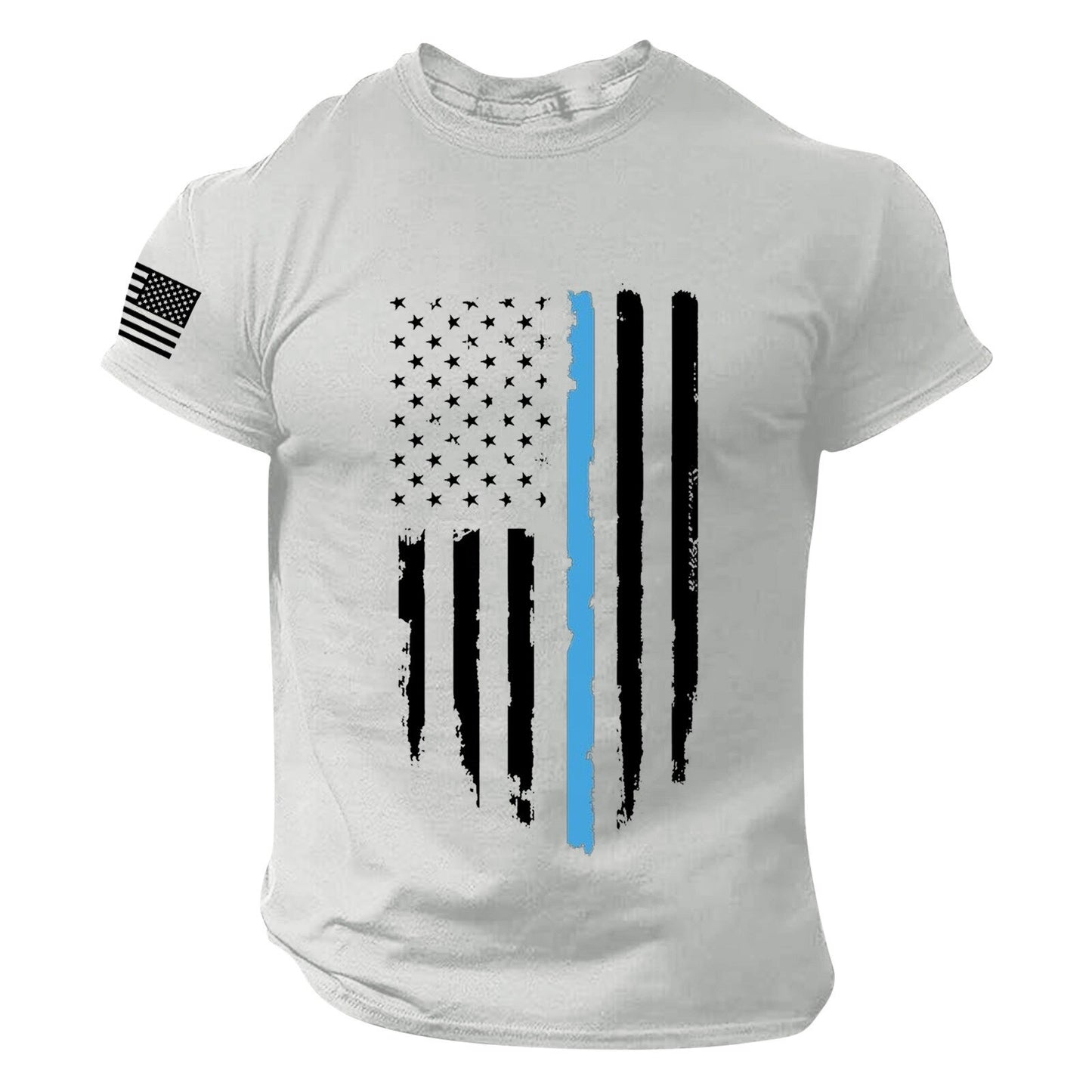 American Flag Casual T-Shirt - Liberty Essentials Apparel