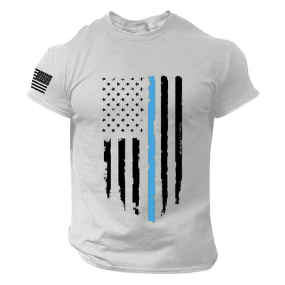 American Flag Casual T-Shirt - Liberty Essentials Apparel