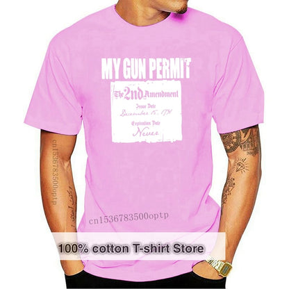 My Gun Permit is the Second Amendment T-shirt - Liberty Essentials Apparel