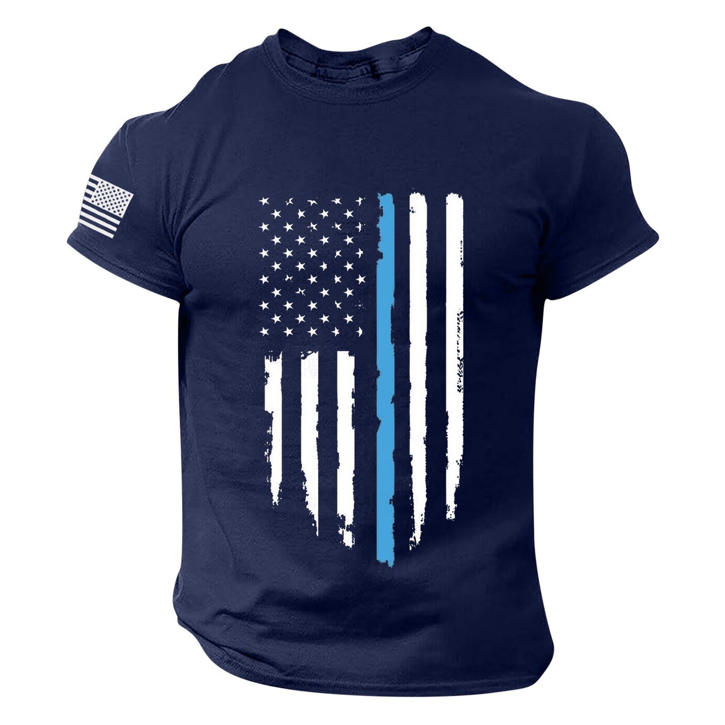 American Flag Casual T-Shirt - Liberty Essentials Apparel