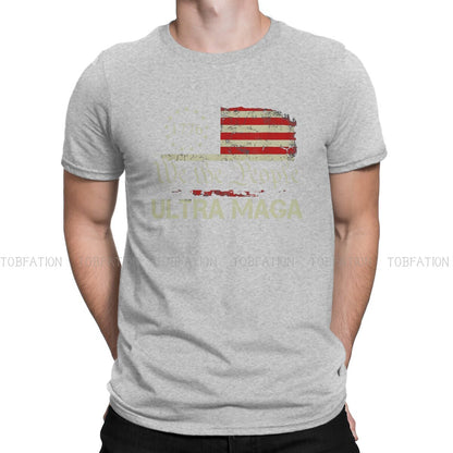 1776 We the People Flag T-Shirt: Pure Cotton Men's Fashion - Liberty Essentials Apparel