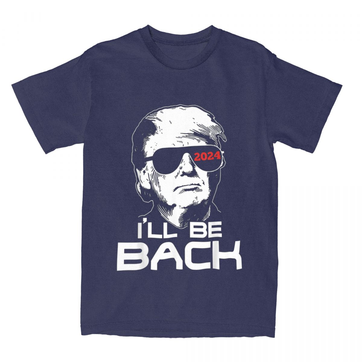 "I'll Be Back" - Trump 2024 T-Shirt - Liberty Essentials Apparel