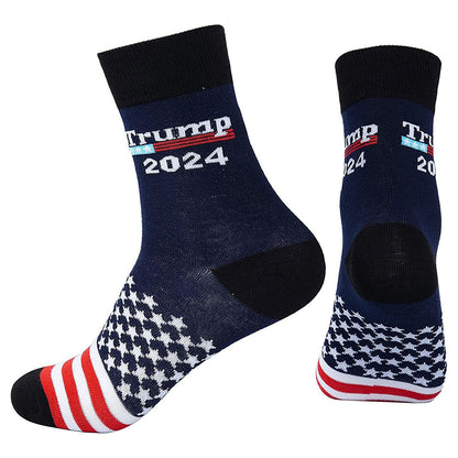 Trump Socks 2024 Save America Again Socks - Liberty Essentials Apparel