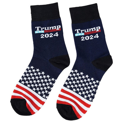 Trump Socks 2024 Save America Again Socks - Liberty Essentials Apparel