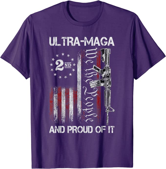Ultra MAGA Pro-Trump US Flag T-Shirt - Liberty Essentials Apparel
