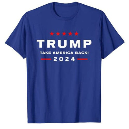 Donald Trump 2024 "Take America Back" T-Shirt - Liberty Essentials Apparel