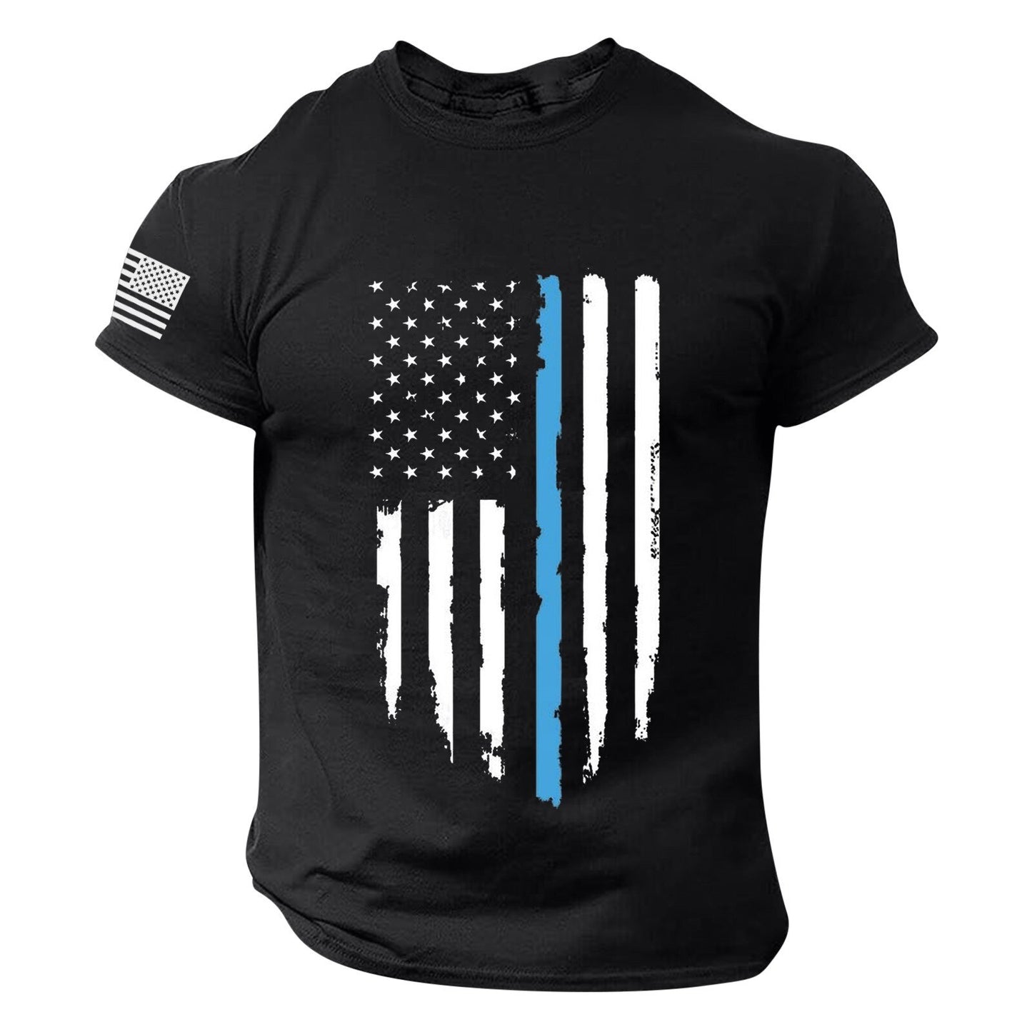American Flag Casual T-Shirt - Liberty Essentials Apparel