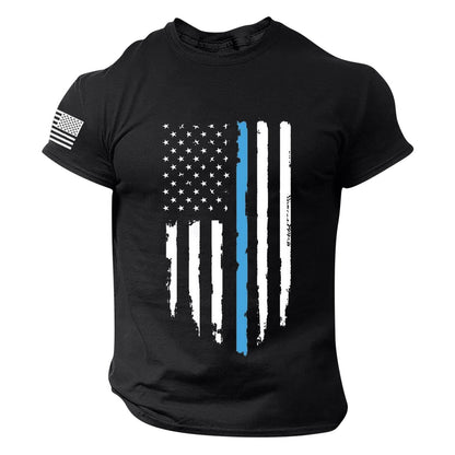 American Flag Casual T-Shirt - Liberty Essentials Apparel