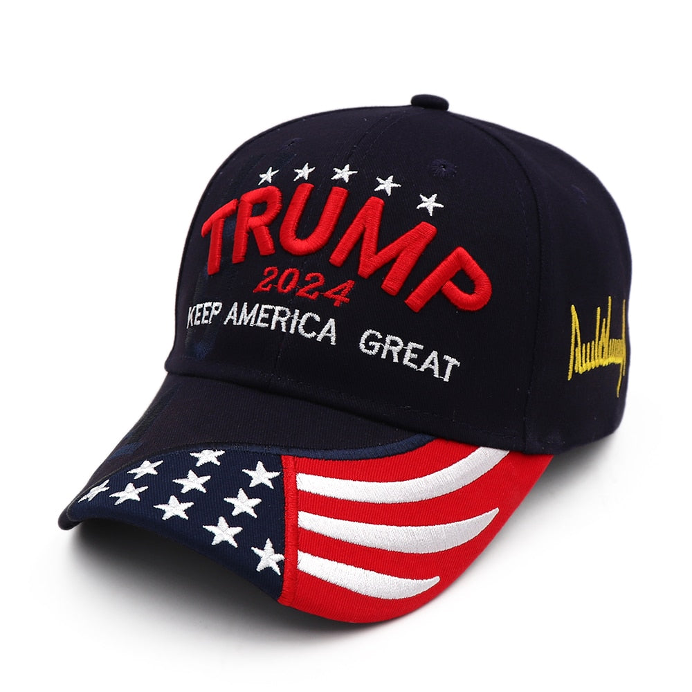 Trump 2024 MAGA Mesh Cap - Liberty Essentials Apparel