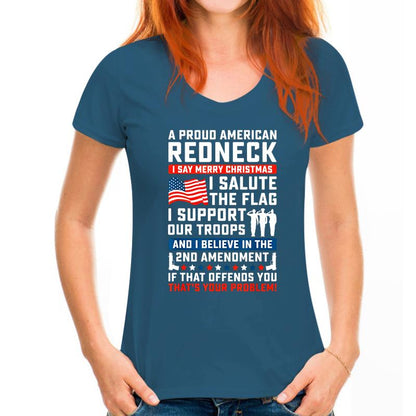 A Proud American Redneck T-Shirt - Liberty Essentials Apparel