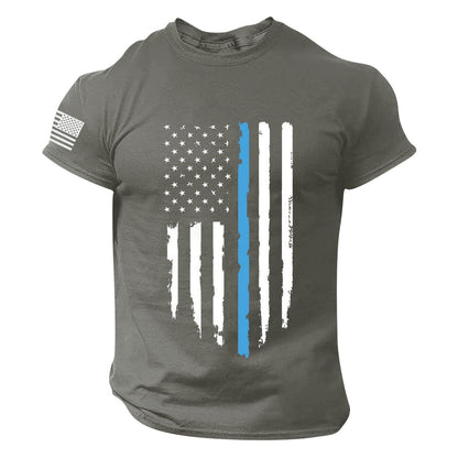 American Flag Casual T-Shirt - Liberty Essentials Apparel