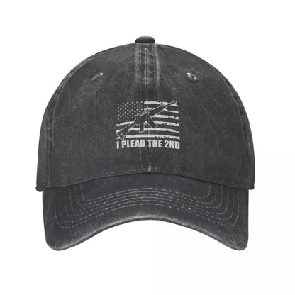 I Plead The 2nd Amendment Baseball Cap - Liberty Essentials Apparel