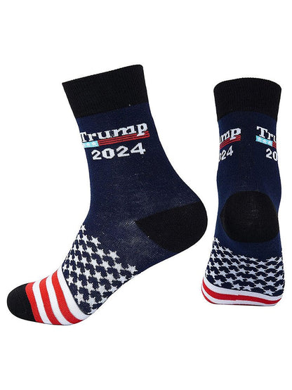 Trump Socks 2024 Save America Again Socks - Liberty Essentials Apparel