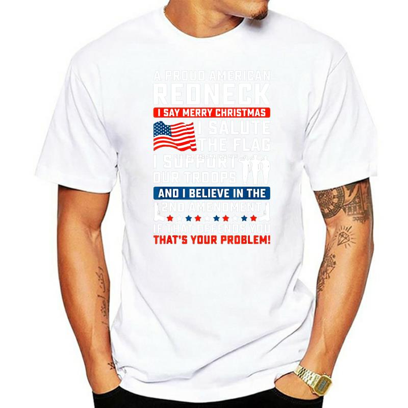 A Proud American Redneck T-Shirt - Liberty Essentials Apparel