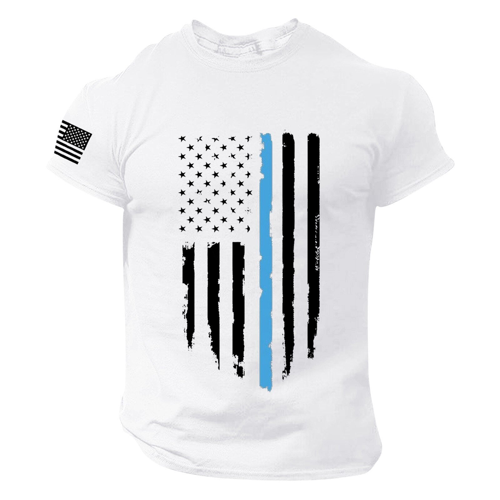 American Flag Casual T-Shirt - Liberty Essentials Apparel